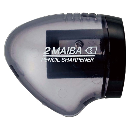 クツワ 2枚刃鉛筆削り　RS021BK  ブラック 1個（ご注文単位5個）【直送品】