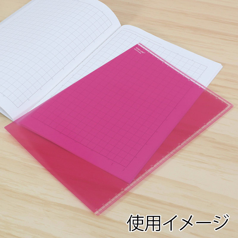 クツワ 学校下じき ST106PK B5 ピンク 1個(ご注文単位10個)【直送品】