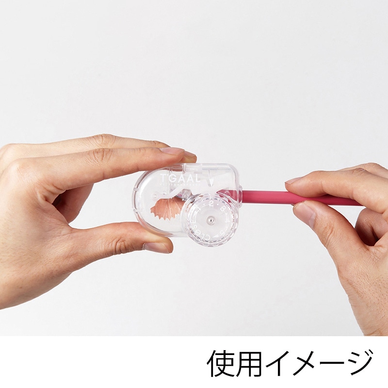 クツワ 透明鉛筆削りトガール RS028CL 1個(ご注文単位6個)【直送品】