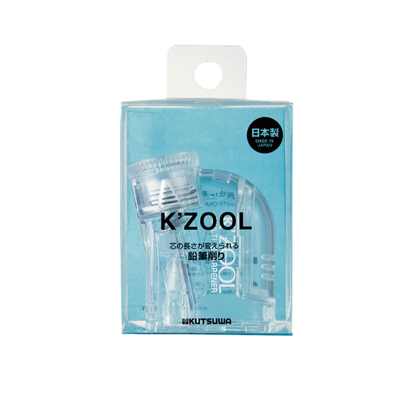 クツワ 透明鉛筆削りケズール RS029CL 1個(ご注文単位6個)【直送品】