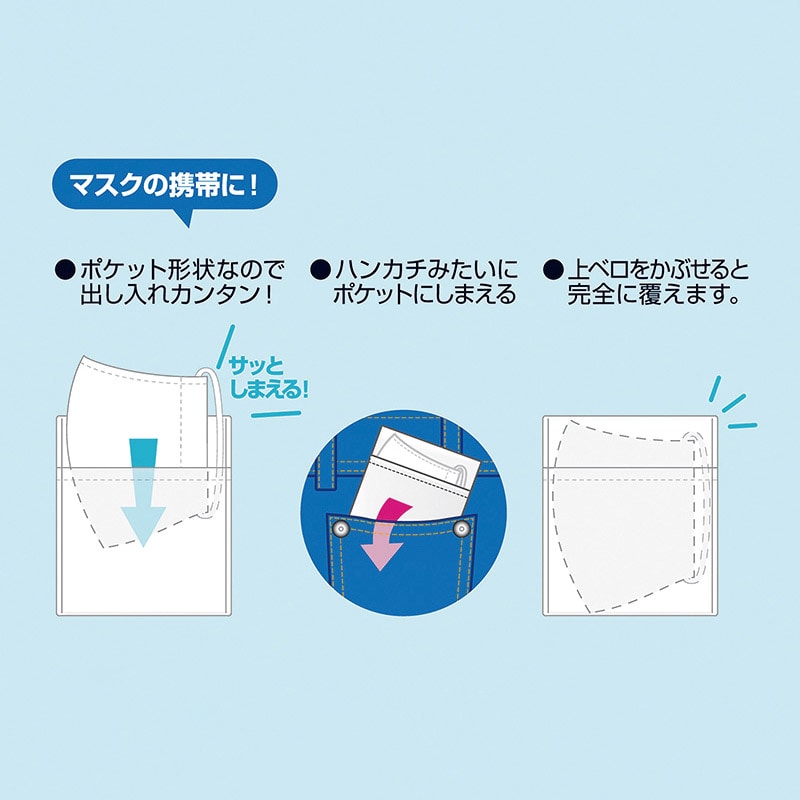 クツワ 鼻水キャッチとマスクケース　KZ008PU  パープル 1枚（ご注文単位10枚）【直送品】