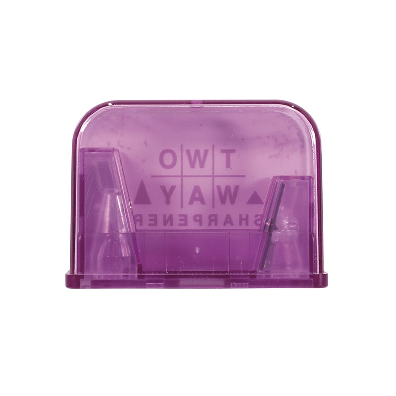 クツワ 2WAYシャープナー RS037PU パープル 1個(ご注文単位5個)【直送品】