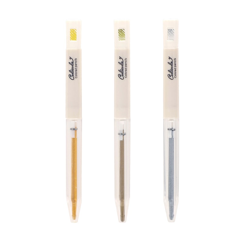 クツワ くりだし色鉛筆クリクル DE001RM ムーン 1個(ご注文単位5個)【直送品】