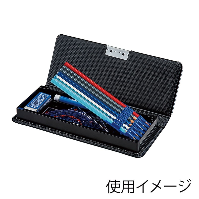 クツワ タツール筆入 SF020BK ブラック 1個(ご注文単位5個)【直送品】