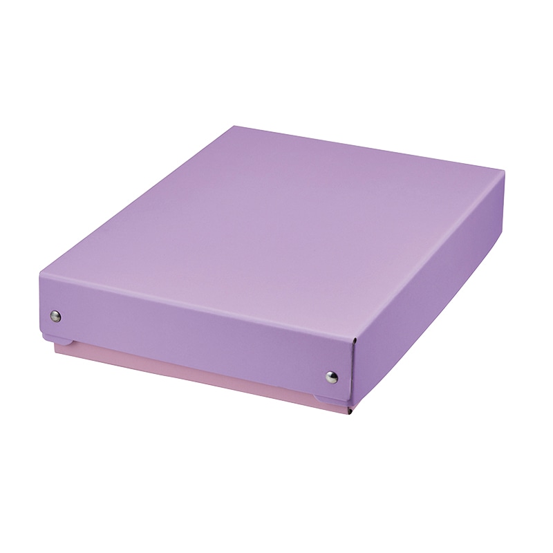 クツワ 紙製おどうぐばこ BX010PU パープル 1個(ご注文単位1個)【直送品】