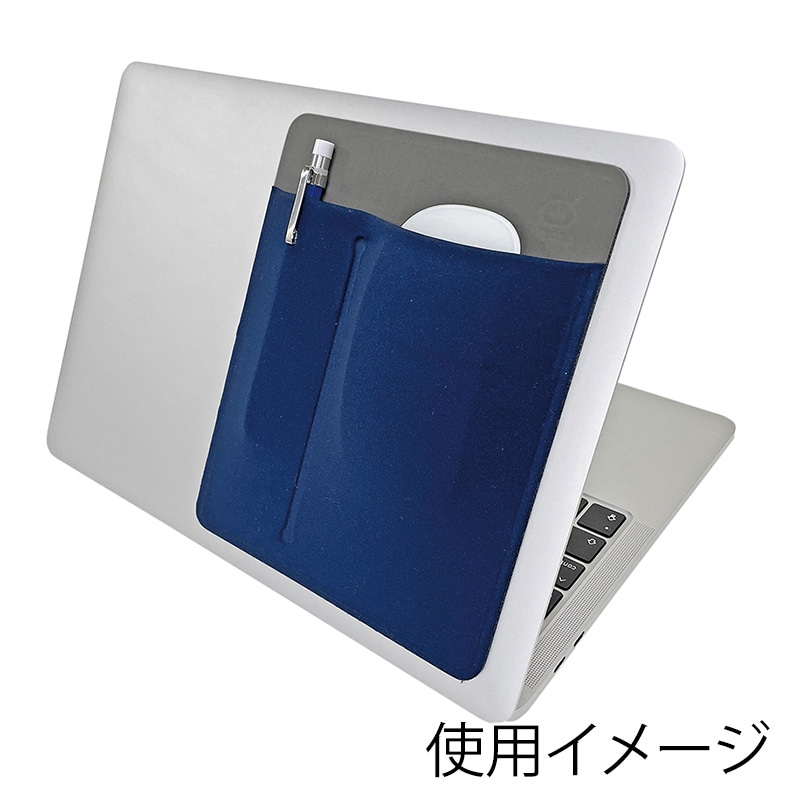 クツワ PCポケット MT016NB ネイビー 1個(ご注文単位5個)【直送品】