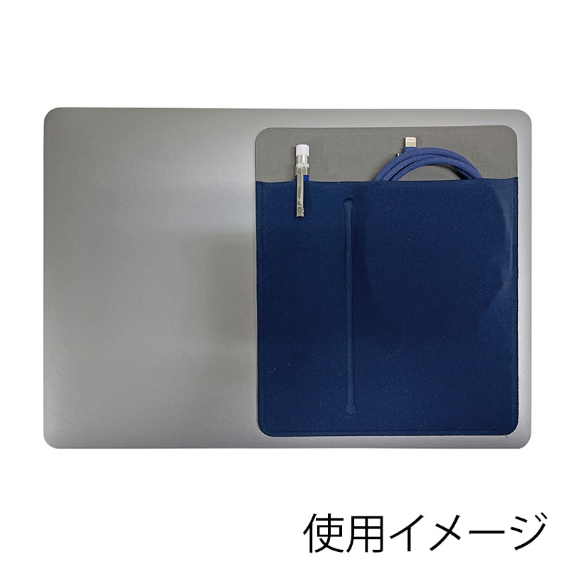 クツワ PCポケット MT016NB ネイビー 1個(ご注文単位5個)【直送品】