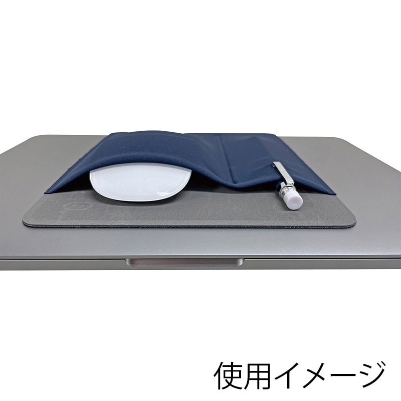 クツワ PCポケット MT016NB ネイビー 1個(ご注文単位5個)【直送品】