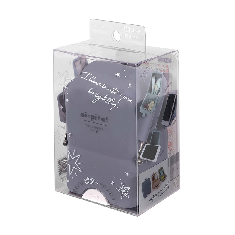 クツワ エアピタポーチ　AK058NB  ネイビー 1個（ご注文単位3個）【直送品】