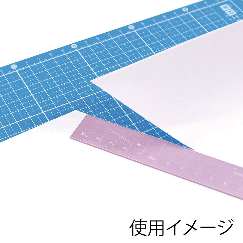 クツワ アルミ定規　XS03PU 15cm パープル 1個（ご注文単位5個）【直送品】