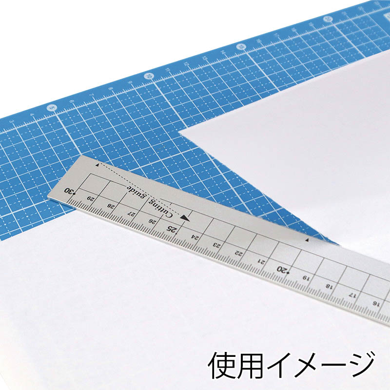 クツワ アルミ定規 XS04SV 30cm シルバー 1個(ご注文単位5個)【直送品】