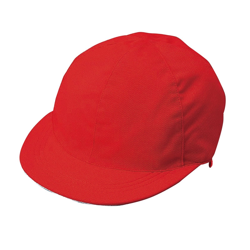 クツワ メッシュ赤白帽子　KR032   1個（ご注文単位10個）【直送品】