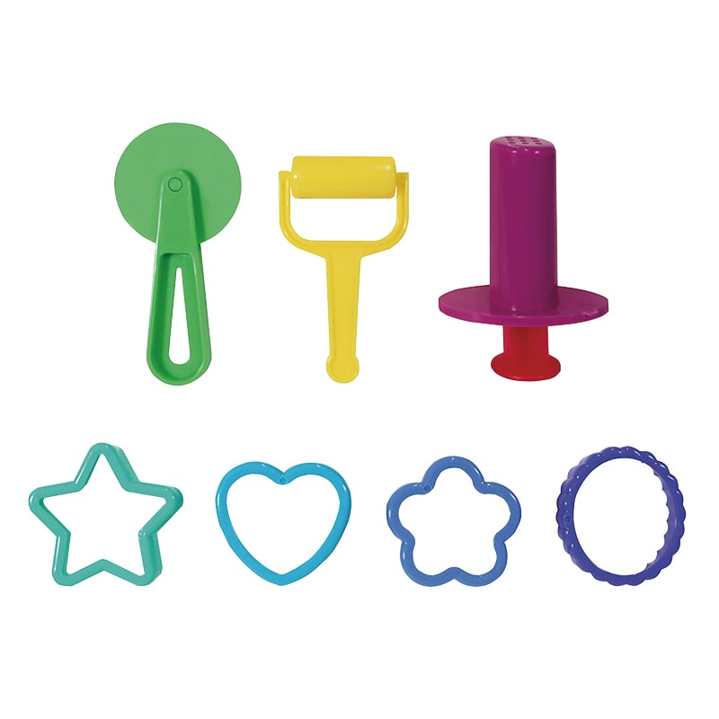 クツワ バケツ入りこむぎこねんど 12色セット PS050 1個(ご注文単位6個)【直送品】