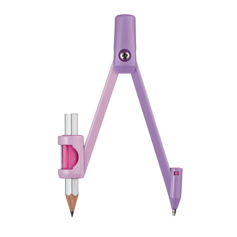 クツワ はじめてのコンパス CP232PU パープル 1個(ご注文単位5個)【直送品】