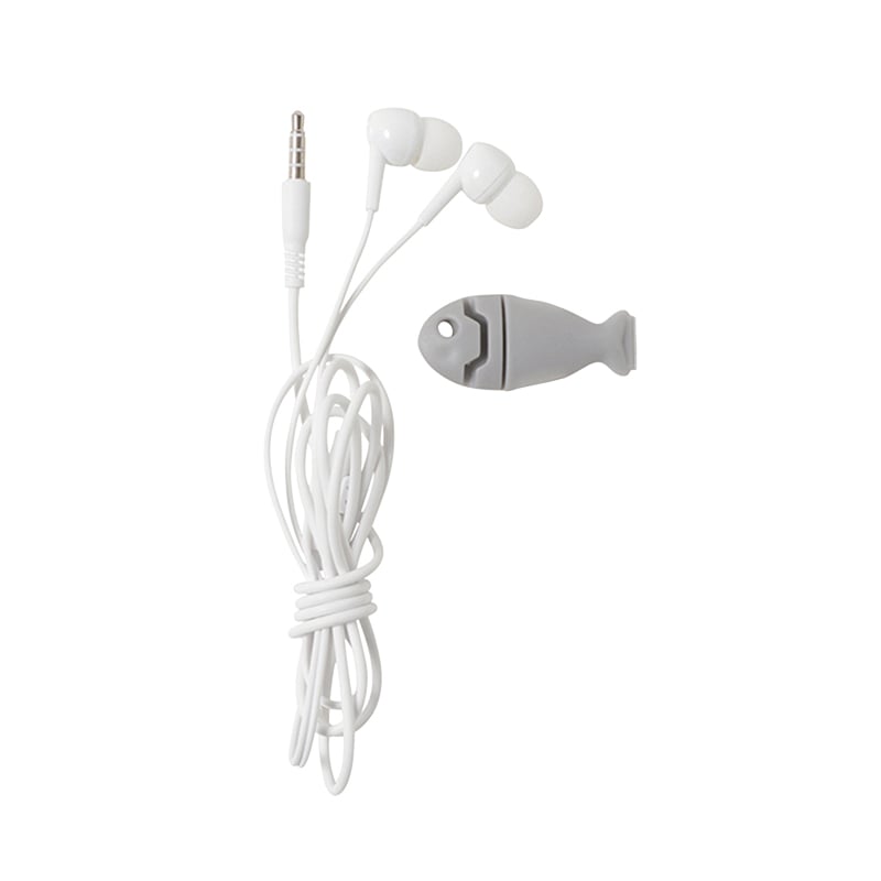 クツワ イヤホン+ホルダー MT018A サメ 1個(ご注文単位5個)【直送品】