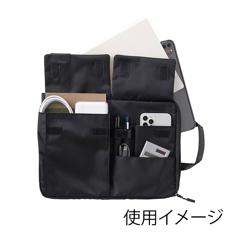 クツワ マルチワークケース　301DRBK B5 ブラック 1個（ご注文単位2個）【直送品】