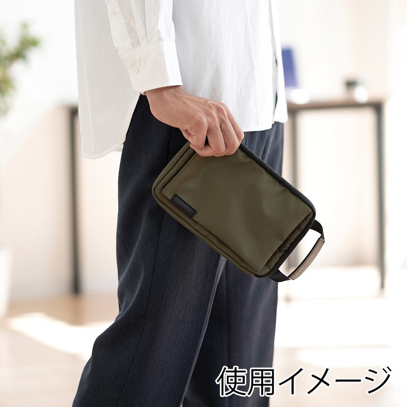 クツワ マルチワークケース　302DRGR B6 カーキ 1個（ご注文単位3個）【直送品】