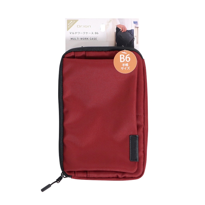 >クツワ マルチワークケース 302DRRD B6 ボルドー 1個(ご注文単位3個)【直送品】