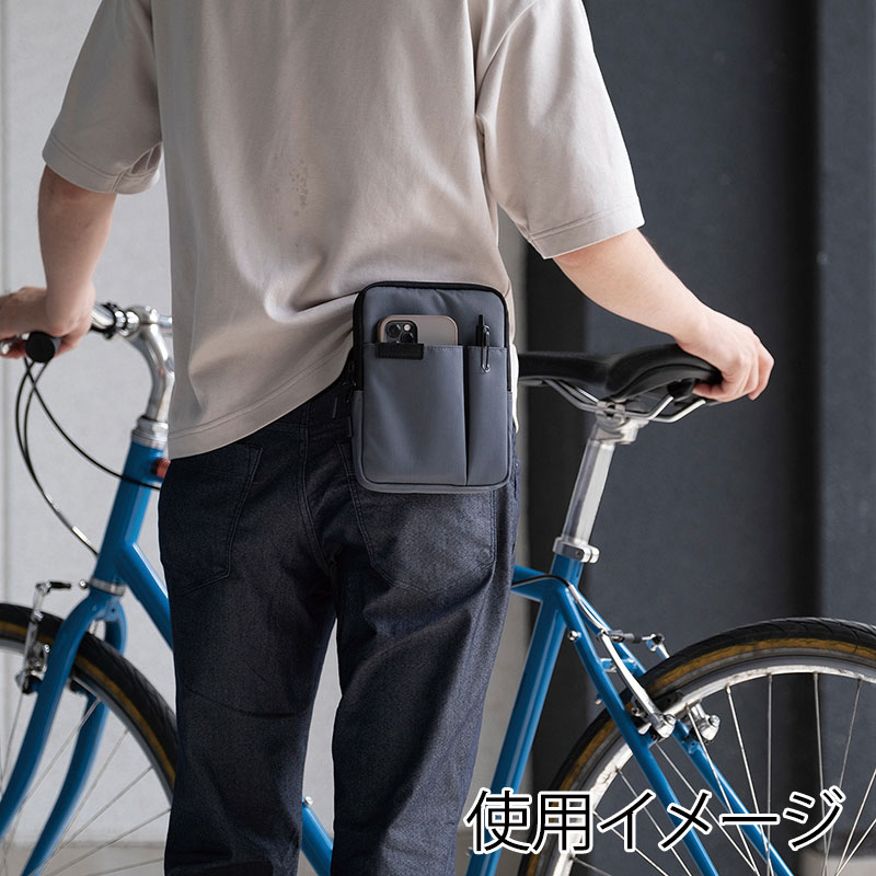 クツワ マルチホルダートップファスナー　304DRGY S ブルーグレー 1個（ご注文単位3個）【直送品】