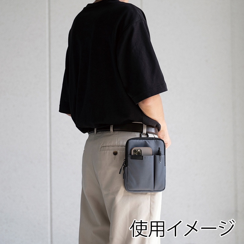 クツワ マルチホルダートップファスナー　304DRGY S ブルーグレー 1個（ご注文単位3個）【直送品】