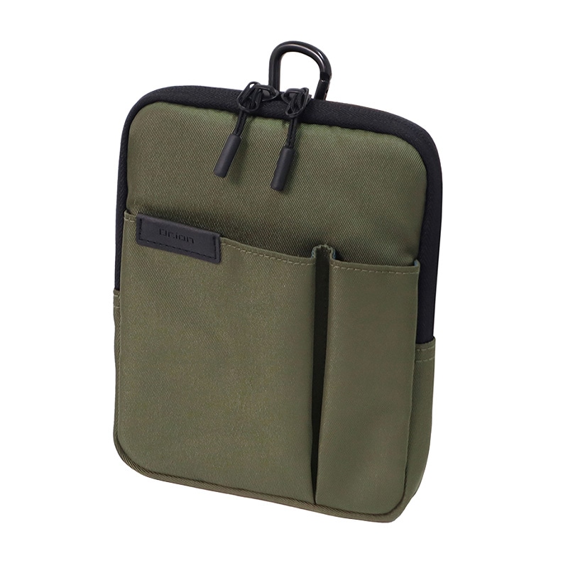 クツワ マルチホルダートップファスナー　304DRGR S カーキ 1個（ご注文単位3個）【直送品】