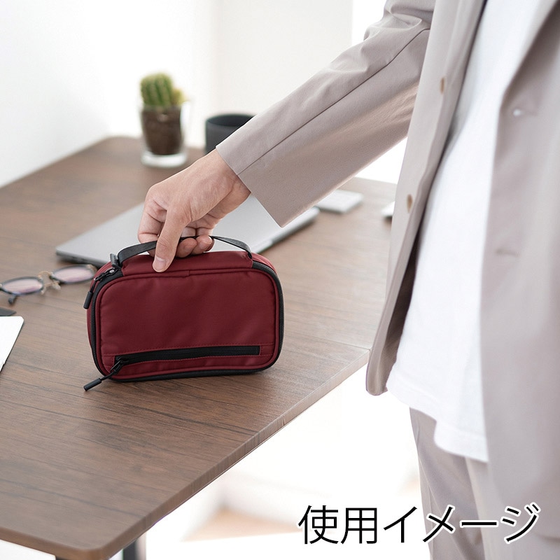 クツワ マルチボックス　307DRRD S ボルドー 1個（ご注文単位3個）【直送品】