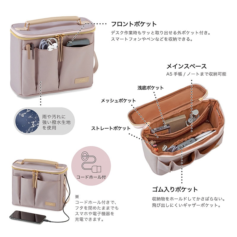 クツワ キャリングボックス LF002PK ミスティピンク 1個(ご注文単位1個)【直送品】