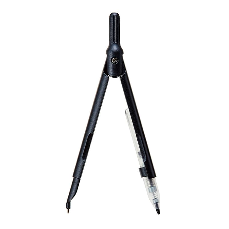 クツワ スリミーコンパス CP233BK ブラック 1個(ご注文単位5個)【直送品】