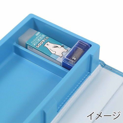 クツワ 鉛筆けずり ベイビーケイ ブルー RS044BL 1個(ご注文単位10個)【直送品】