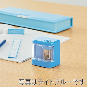 クツワ 電池鉛筆削り スピモ パープル RS042PU 1個（ご注文単位5個）【直送品】