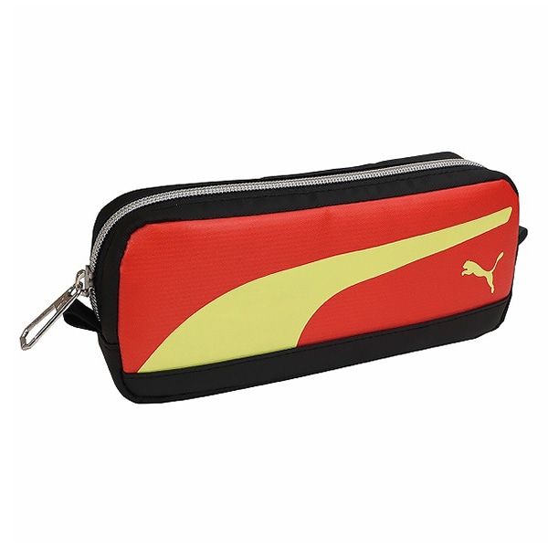 クツワ スクエアラインペンケース レッド PM409RD 1個（ご注文単位3個）【直送品】