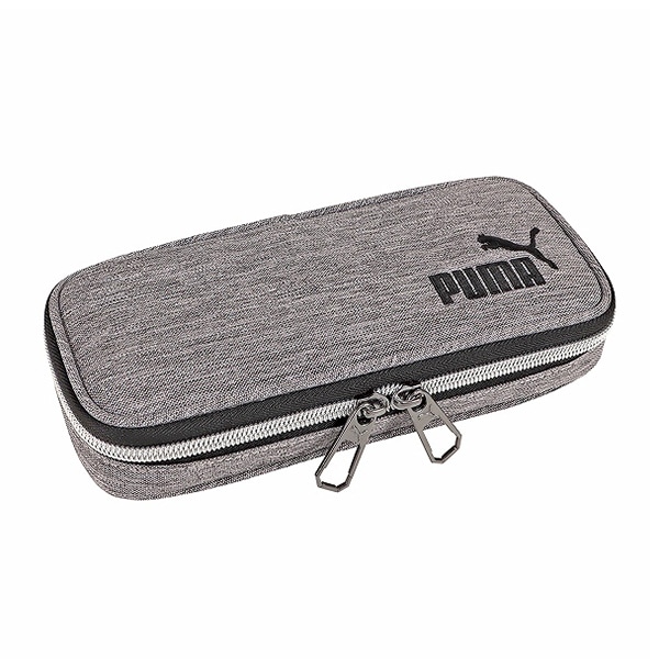 クツワ ヘザーボックスペンケース グレー PM230GY 1個（ご注文単位3個）【直送品】