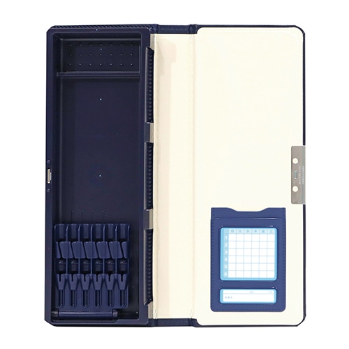 クツワ クラリーノ筆入 ネイビー CX303NB 1個(ご注文単位5個)【直送品】