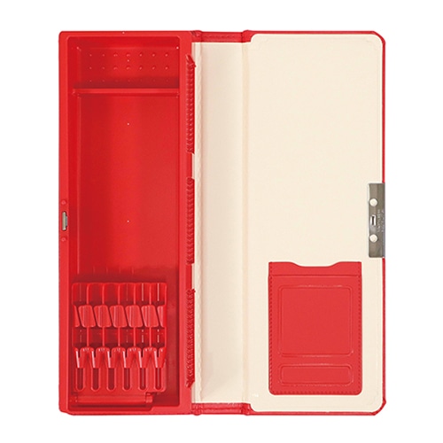 クツワ クラリーノ筆入 ニューレッド CX303NRD 1個(ご注文単位5個)【直送品】