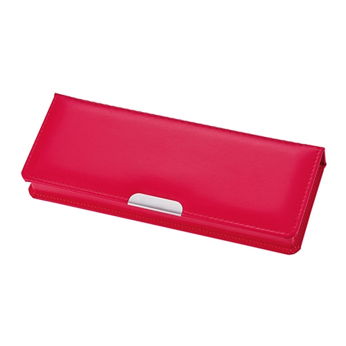 クツワ クラリーノ筆入 レッド CX303RD 1個（ご注文単位5個）【直送品】