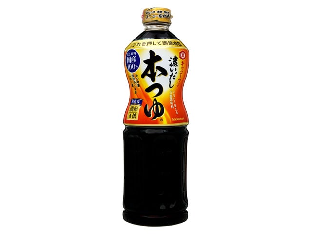 キッコーマン食品 濃いだし本つゆ 1L 常温 1本※軽（ご注文単位1本）※注文上限数12まで【直送品】