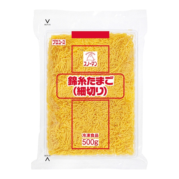 キューピー スノーマン 錦糸たまご 細切り 500g 冷凍 1個※軽(ご注文単位1個)※注文上限数12まで【直送品】