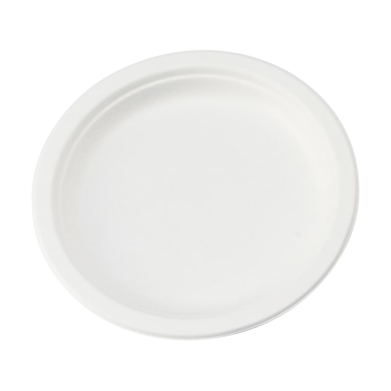 サンナップ さとうきびモールドプレート 18cm 50枚 P1850MLD 1パック（ご注文単位30パック）【直送品】