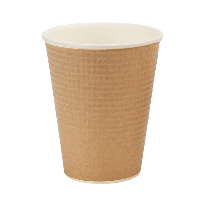 サンナップ エンボスカップ 未晒し 260ml 9oz 40個 C2640EMFS 1パック（ご注文単位25パック）【直送品】