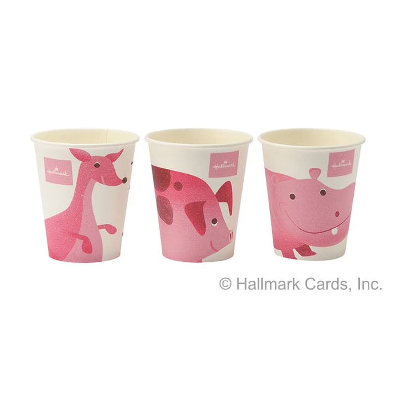サンナップ ペーパーカップ HM動物カップ 90ml 3oz 50個 C9050ZHM 1パック（ご注文単位60パック）【直送品】