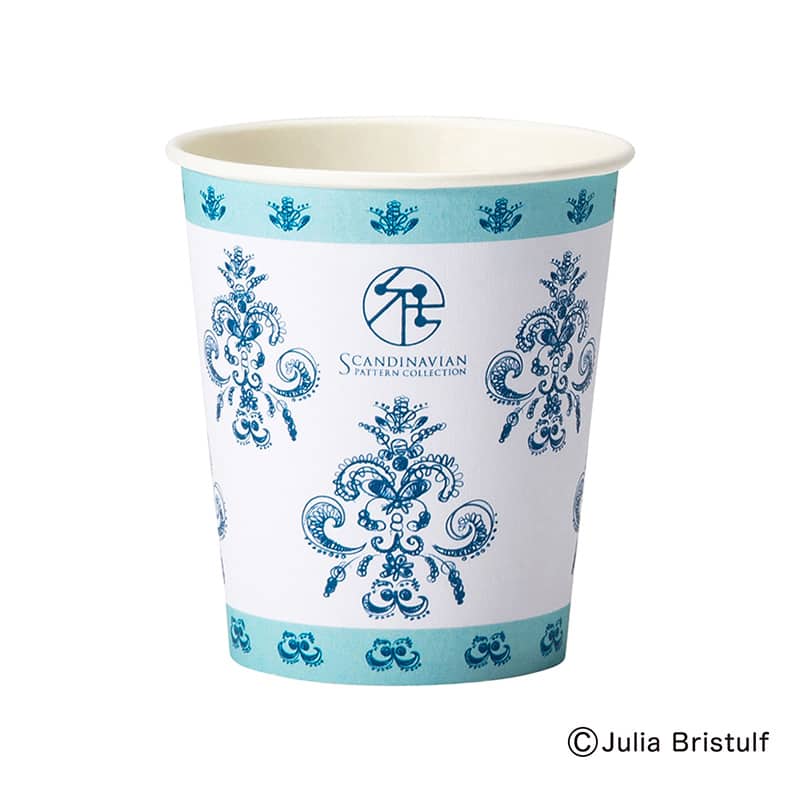 サンナップ 紙コップ クルビッツ 205ml 7oz 100個 C20100KBS 1パック（ご注文単位25パック）【直送品】