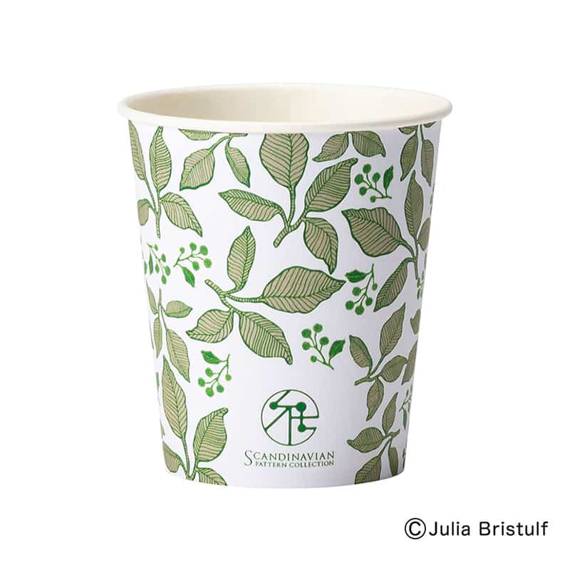 サンナップ 紙コップ ビーリーブス 205ml 7oz 100個 C2050BLV 1パック（ご注文単位48パック）【直送品】