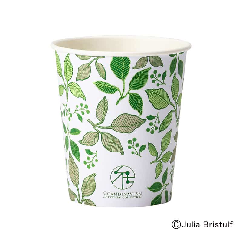 サンナップ 紙コップ ビーリーブス 205ml 7oz 100個 C2050BLV 1パック（ご注文単位48パック）【直送品】