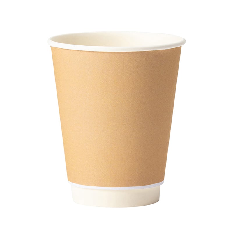 サンナップ エアーウォールカップ クラフトカラー 260ml 9oz 25個 C2625EWKC 1パック（ご注文単位40パック）【直送品】