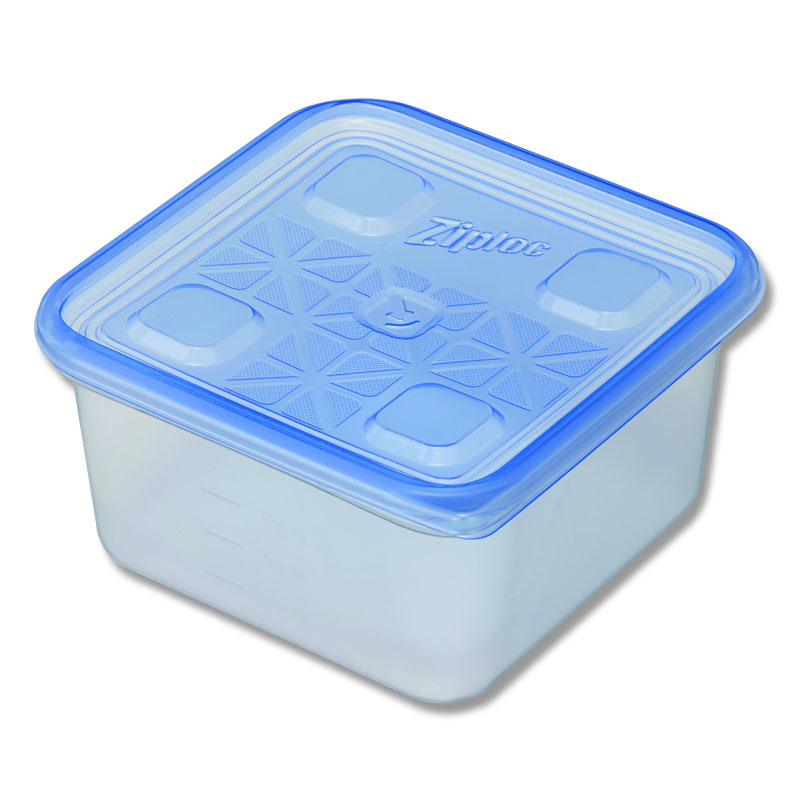 旭化成ホームプロダクツ ジップロックコンテナー 正方形 1100ml 2個セット