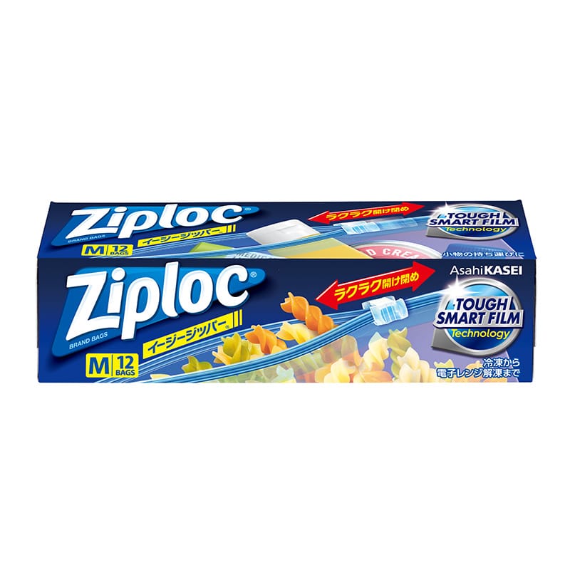 旭化成ホームプロダクツ ジップロック イージージッパー M 12枚/本