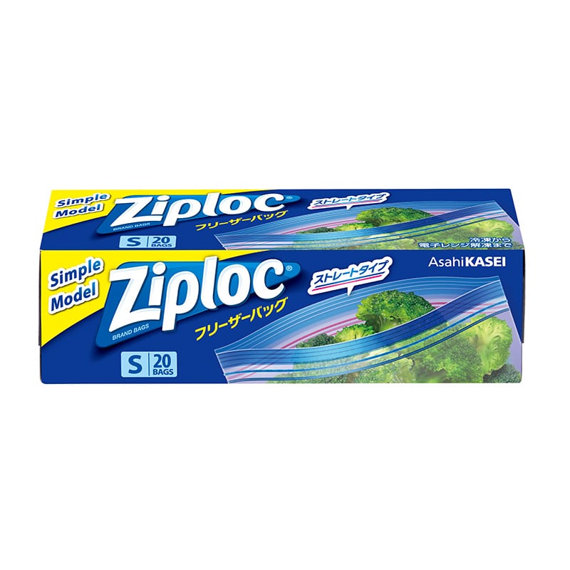 旭化成ホームプロダクツ ジップロック フリーザーバッグ S 20枚/本