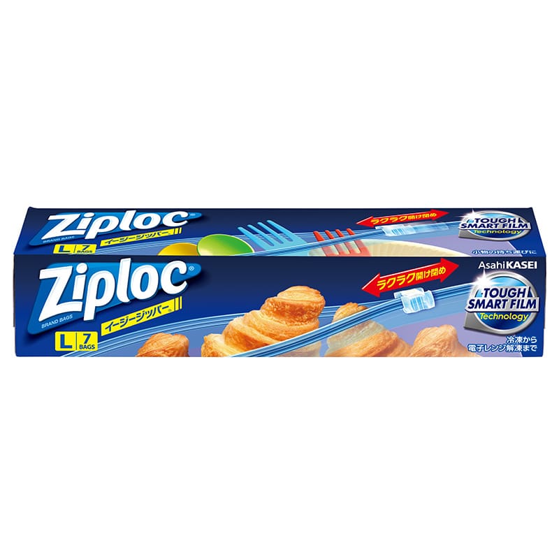 旭化成ホームプロダクツ ジップロック イージージッパー L 7枚/本