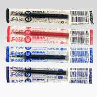 RJF5-FB ﾌﾞﾙｰﾌﾞﾗｯｸ 水性ボールペン替芯JF-0.5芯　FB 1本 (ご注文単位1本)【直送品】