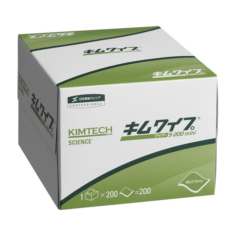 キムワイプ　S-200　mini　62015 200枚×72箱入  1個（ご注文単位1個）【直送品】